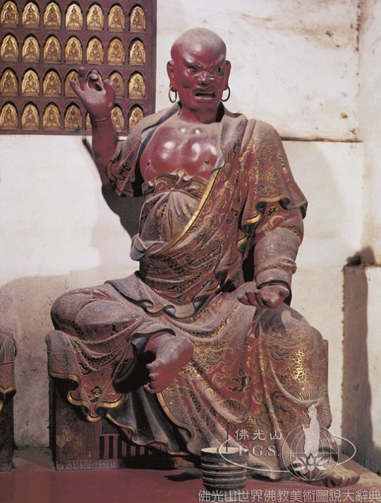 Baima Temple Great Hero Hall: Eighteen Arhats