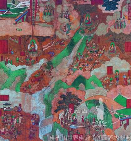 Ssanggyesa Temple Hall of Eight Pictures: Life of the Buddha - Eight Great Events