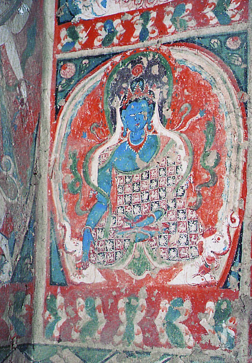 Mangyu Gateway Stupa: Five Dhyani Buddhas