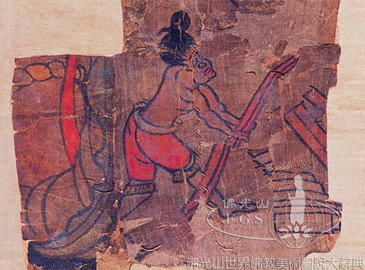 Mogao Cave 17: Illustration of the Sutra on the Descent of Maitreya