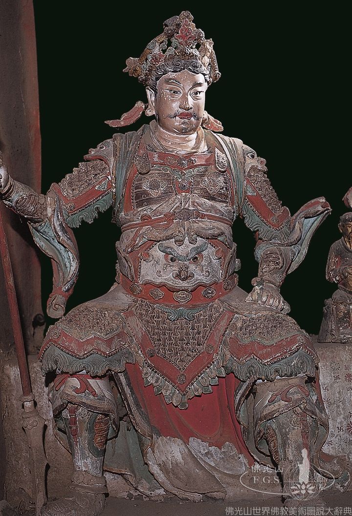 Fusheng Temple Amitabha Hall Sculptures