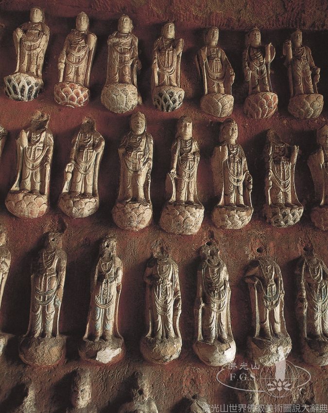 Guangyuan Thousand Buddha Cliff Rock Carvings Cave 512