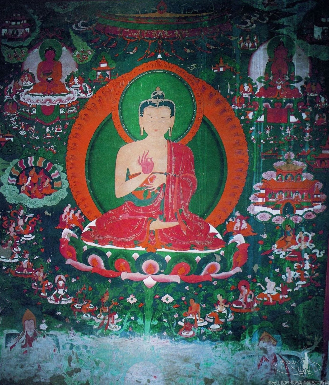 Nyentok Monastery Murals