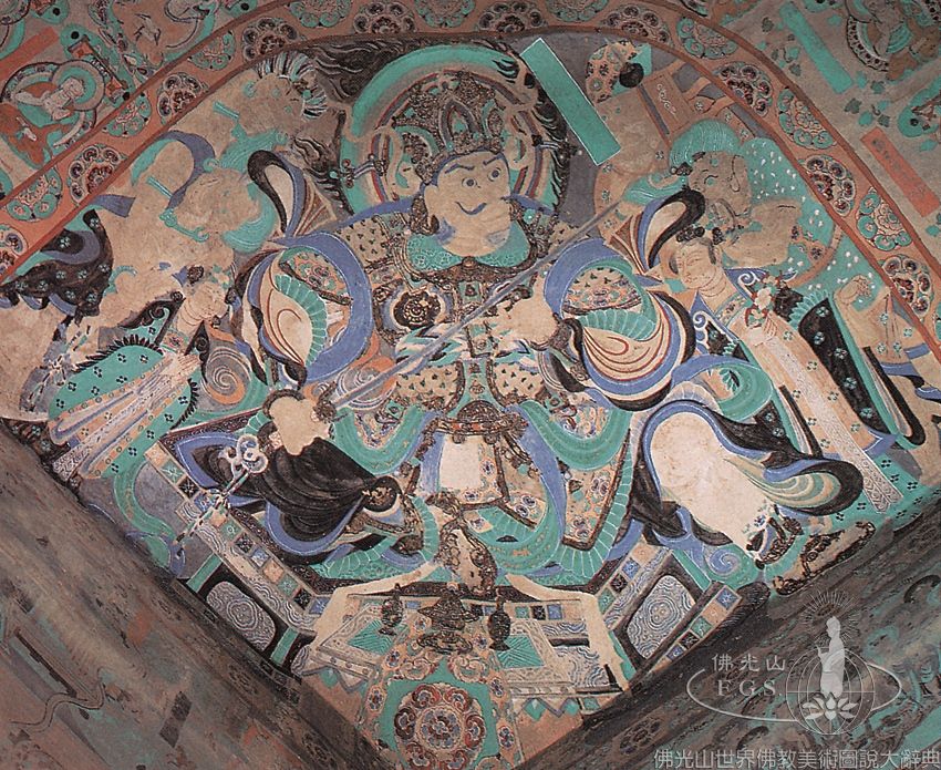Mogao Cave 98: Uighur Princess as Donor