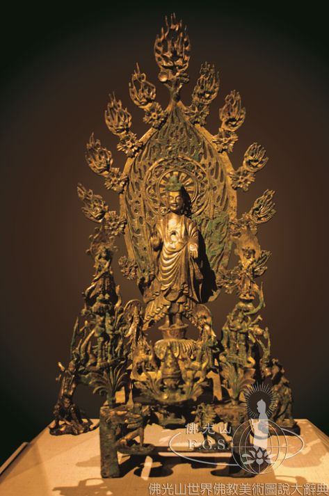 Maitreya Buddha and Attendants