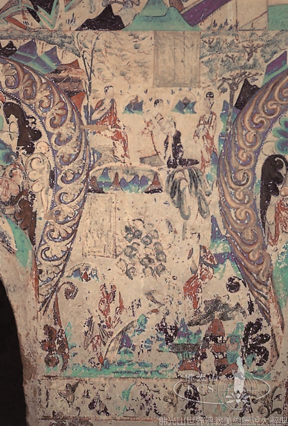 Mogao Cave 285: Novice Monk Committing Suicide to Uphold the Precepts