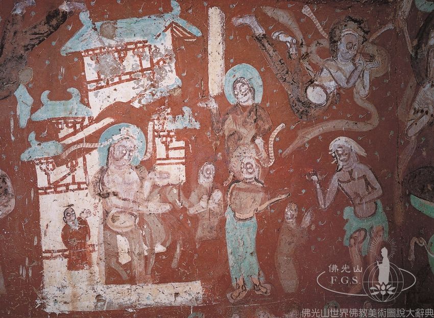 Mogao Cave 275: Life of the Buddha - Four Encounters