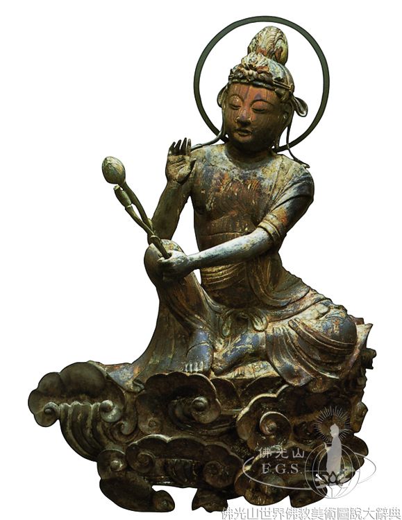 Byodoin Temple Phoenix Hall: Figures Making Offerings