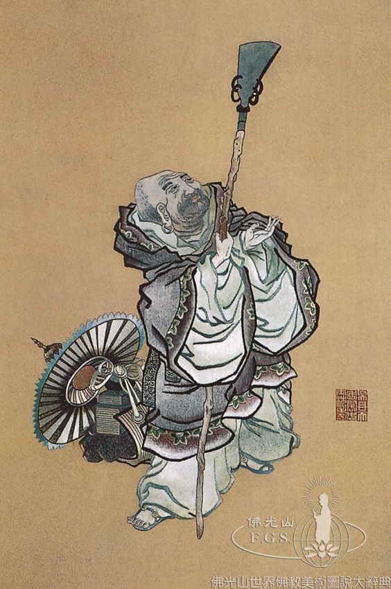 Embroideries of Four Arhats