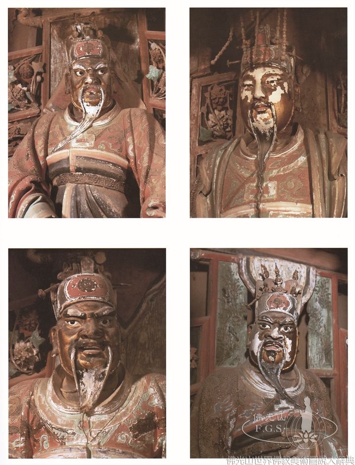 Shuanglin Temple Ksitigarbha Hall: Ten Kings of Hell