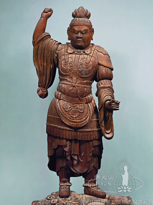 Toshodaiji Temple Lecture Hall: Dhrtarastra and Virudhaka