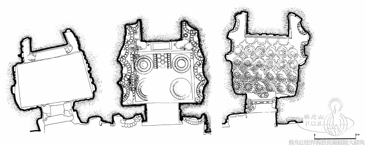 Longmen Grottoes 104, 140, and 159