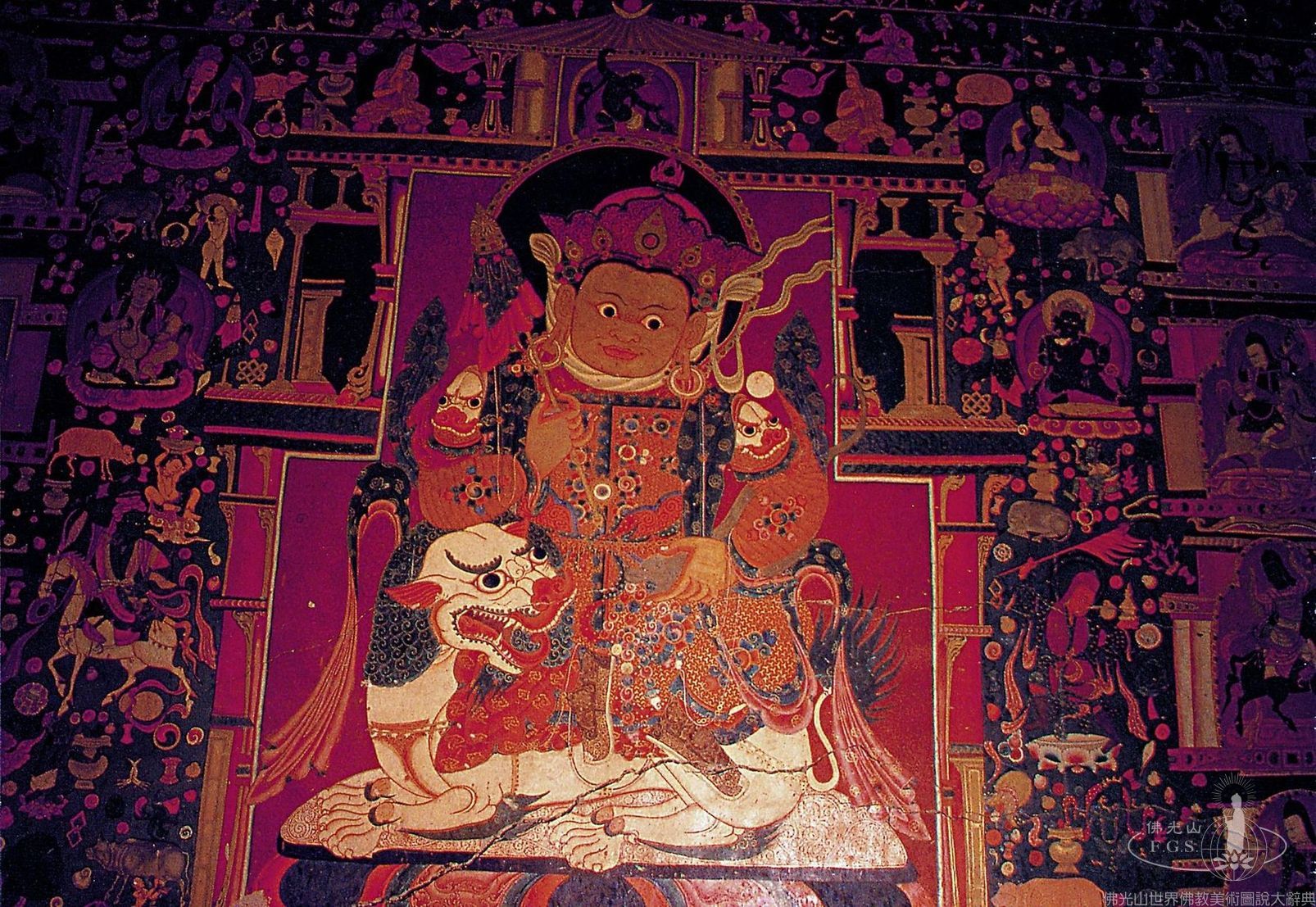 Toling Monastery White Hall: Vaisravana