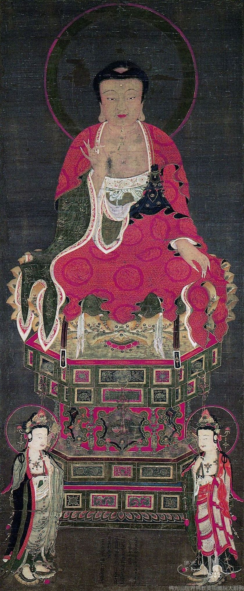 Amitabha Buddha Triad