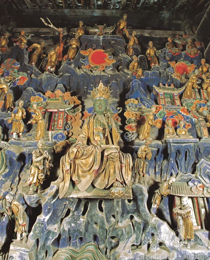 Guanyin Temple Avalokitesvara Hall: Five Hundred Arhats