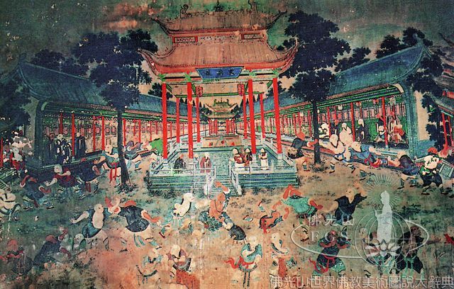 Shaolin Temple White Robe Hall and Thousand Buddha Hall Murals