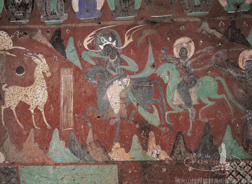 Mogao Cave 257: Bodhisattva in Contemplation