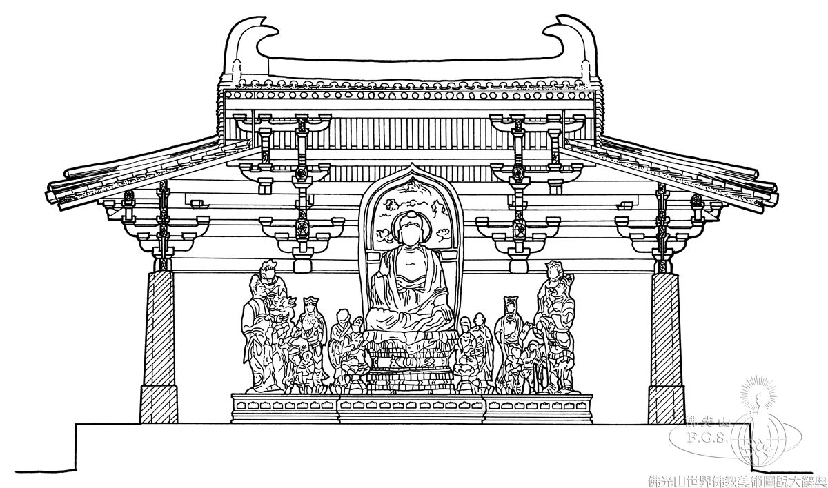 Wutaishan Nanchan Temple Main Hall