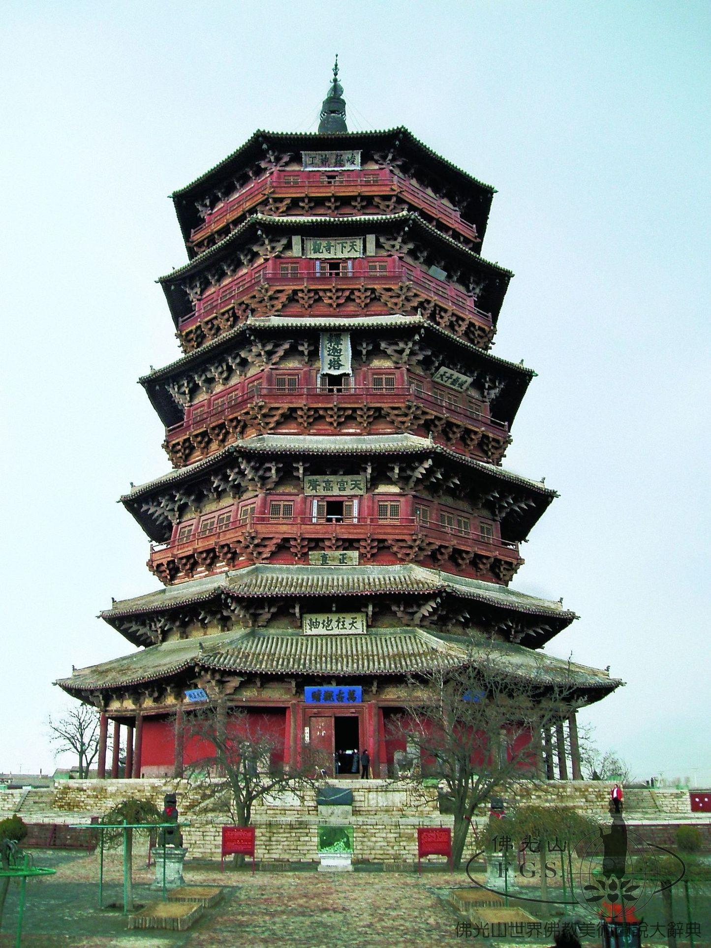 Fogong Temple Shijia Pagoda