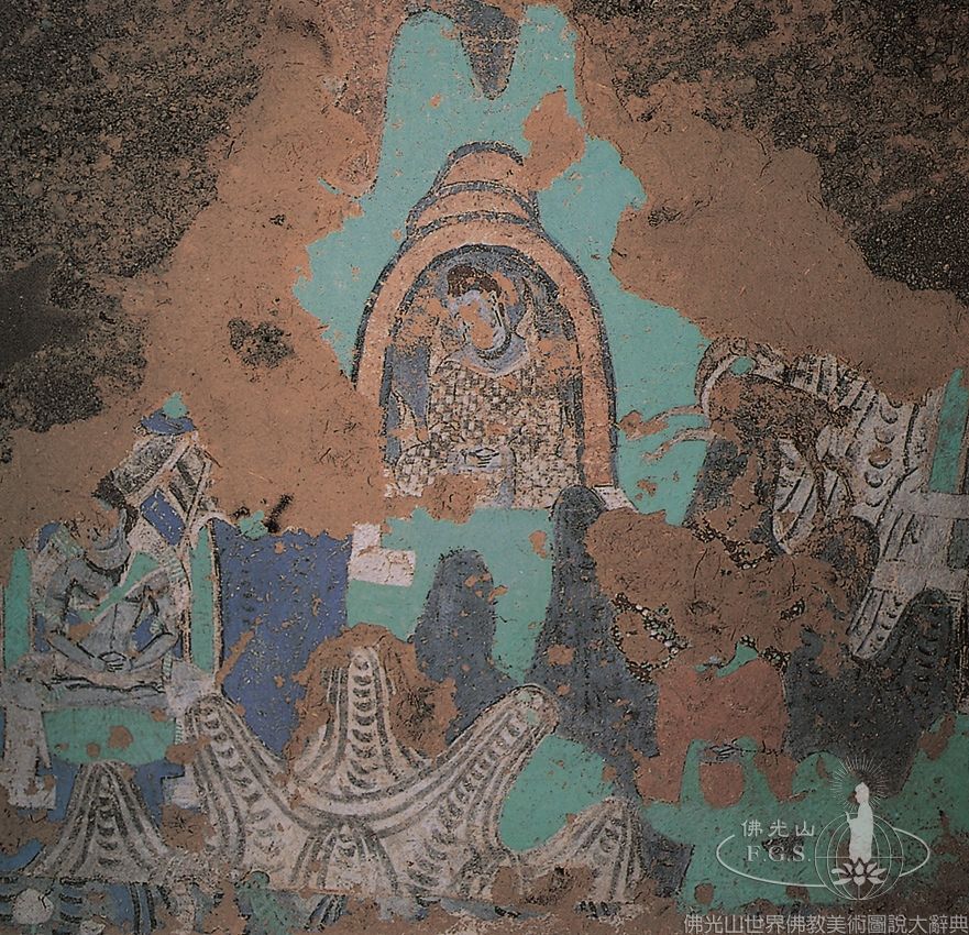 Taitai 'er Cave 17: Ceiling