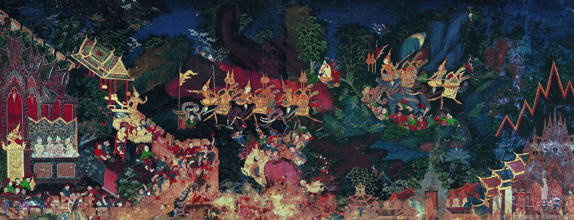 Wat Bang Yikhan Ordination Hall: Maha Ummagga Jataka