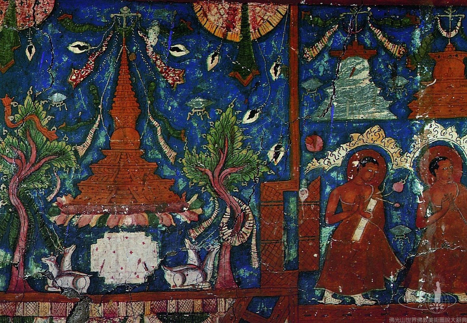 Alchi Monastery Three Story Hall: Aksobhya Buddha