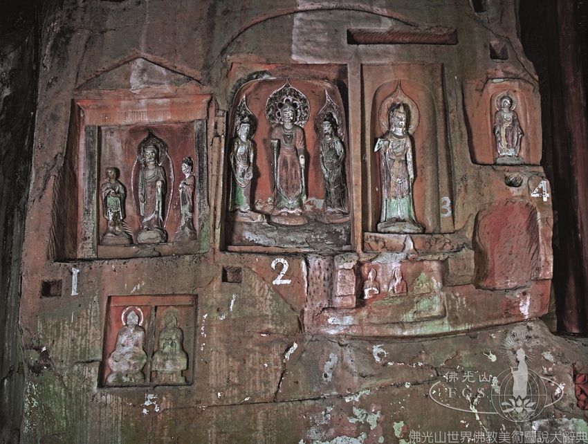 Bazhong Rock Carvings Northern Niches