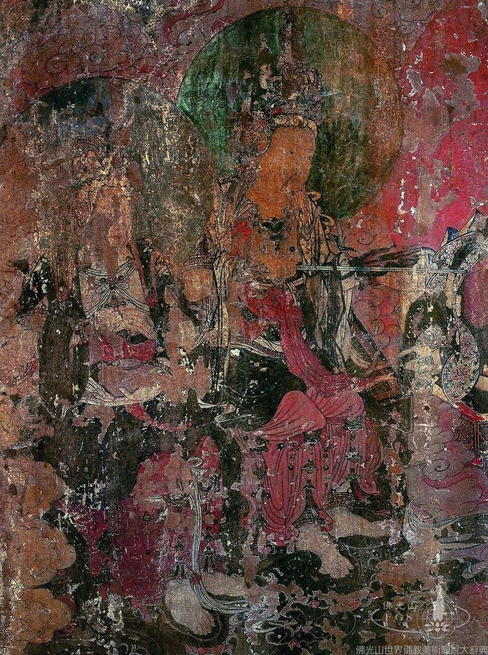 Zhaohua Temple Great Hero Hall: Water and Land Dharma Service Murals