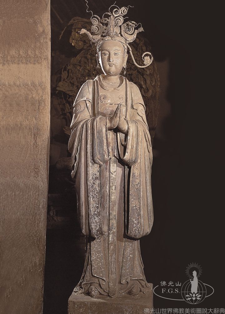 Shuanglin Temple Heavenly King Hall: Brahma and Sakra