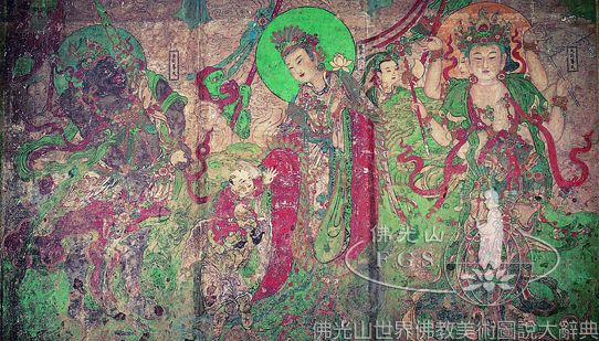 Longxing Temple Mani Hall Murals