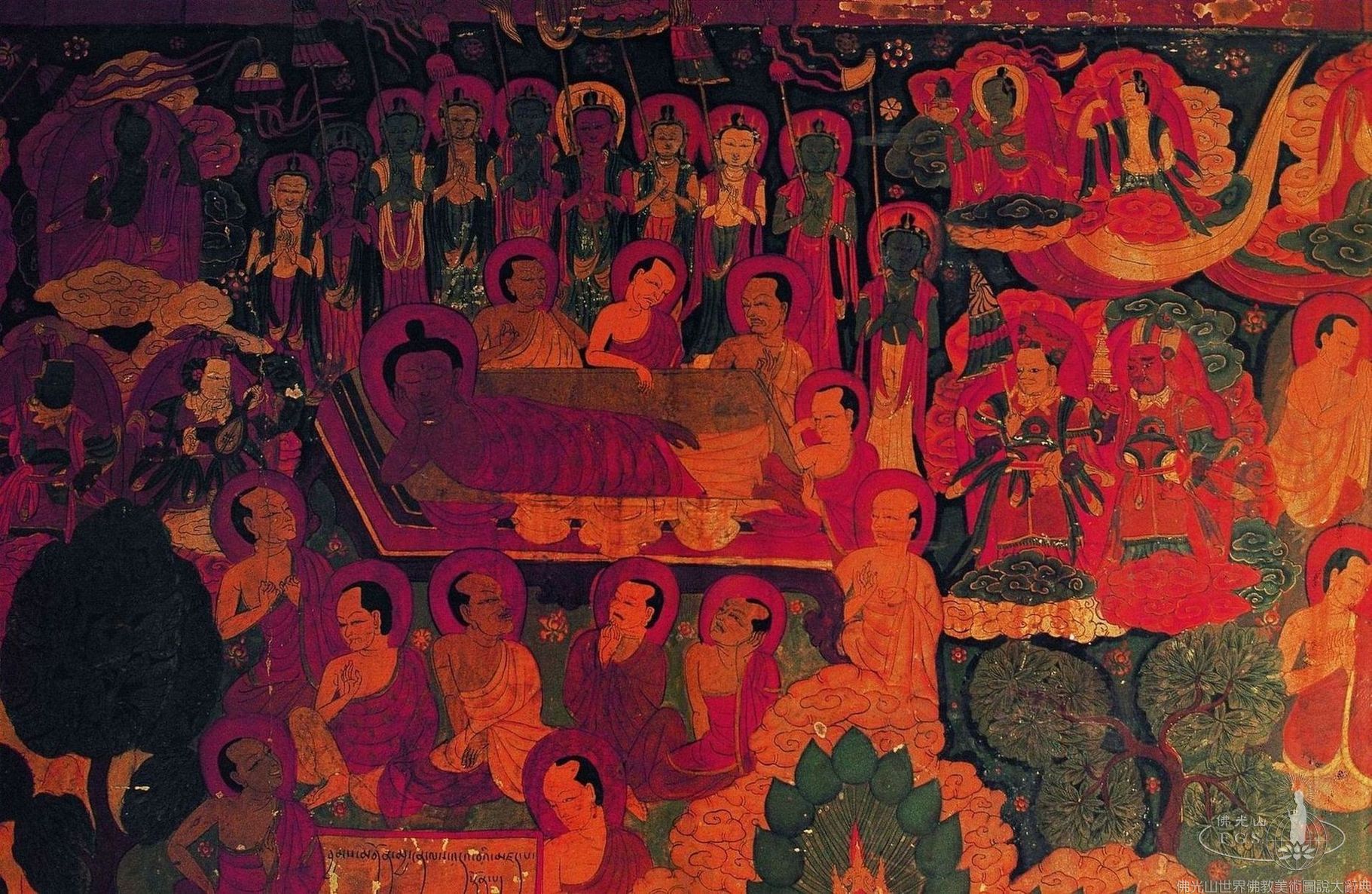 Palcho Monastery Central Hall: Life of the Buddha