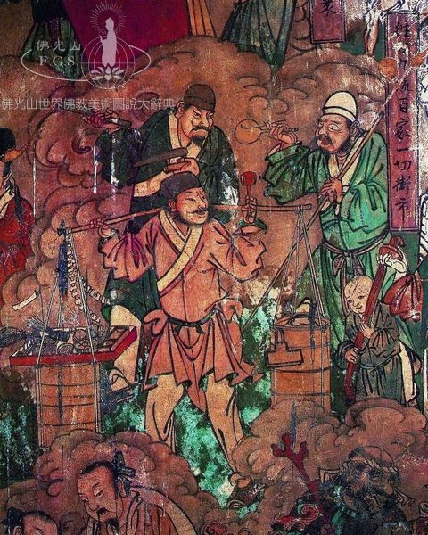 Pilu Temple Vairocana Hall: Water and Land Dharma Service Murals