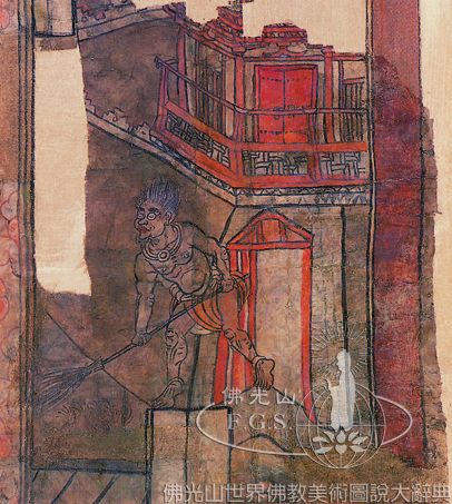 Mogao Cave 17: Illustration of the Sutra on the Descent of Maitreya