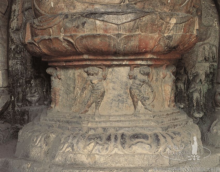 Longmen Grotto 543: Amitabha Buddha Pentad