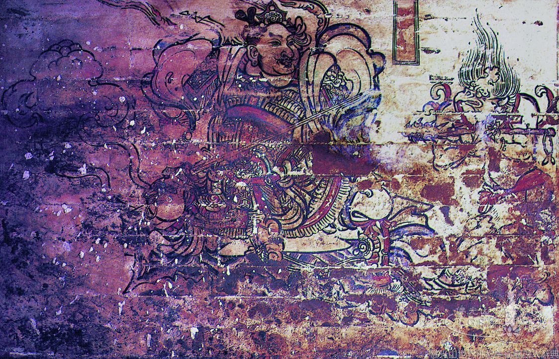 Wugou Jingguang Pagoda: Four Heavenly Kings