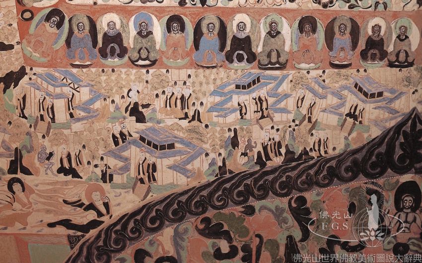 Mogao Cave 296: Good Prince Going to Sea