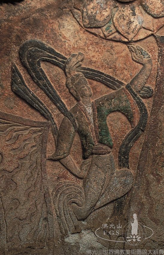 Yungang Grotto 13: Apsaras