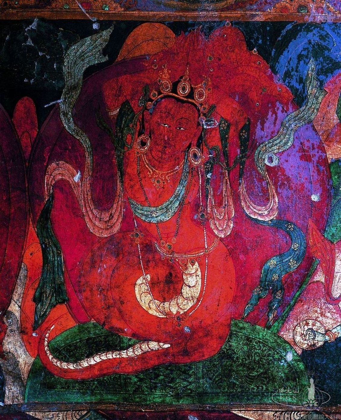 Toling Monastery Central Hall Murals