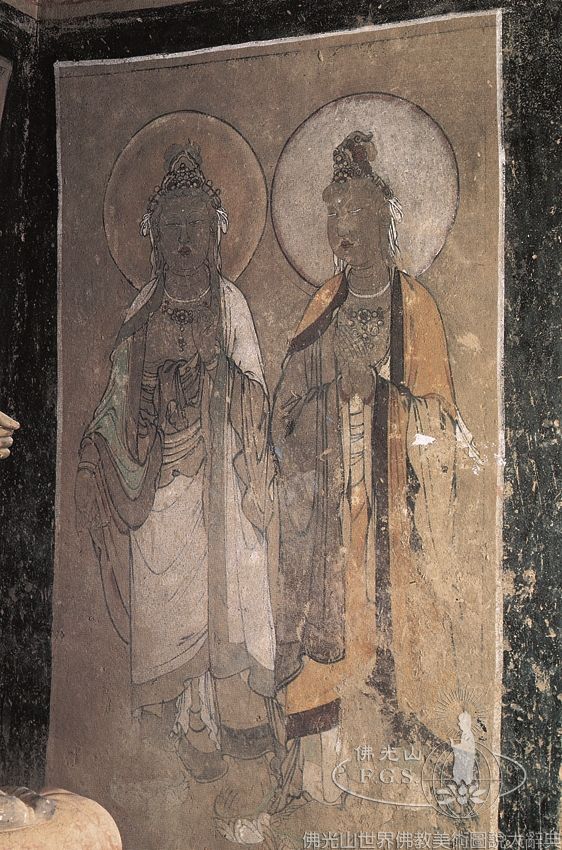 Mogao Cave 3: Avalokitesvara Bodhisattvas