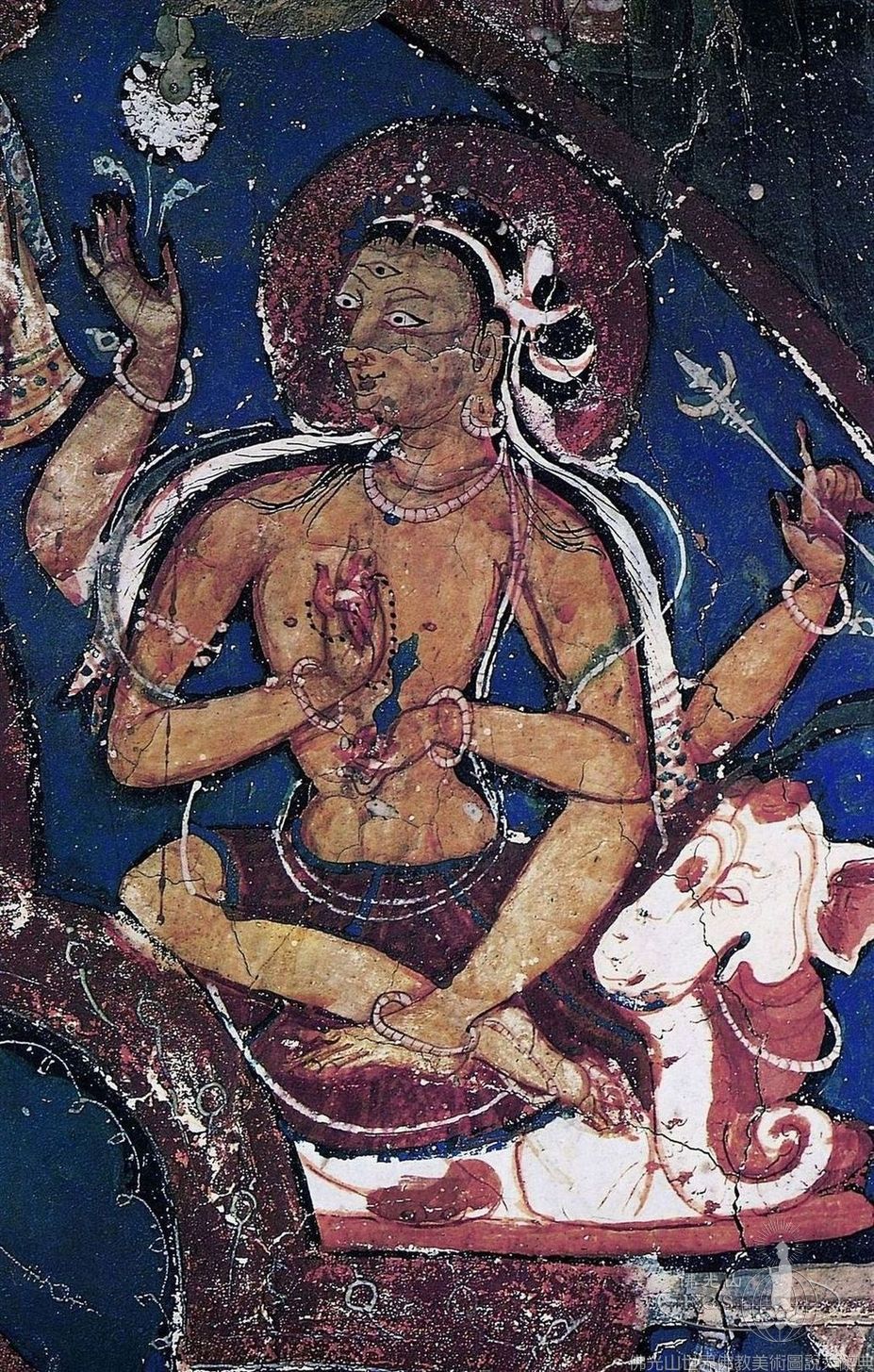 Alchi Monastery Three Story Hall: Sakyamuni Buddha Teaching the Dharma