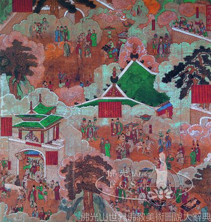 Ssanggyesa Temple Hall of Eight Pictures: Life of the Buddha - Eight Great Events