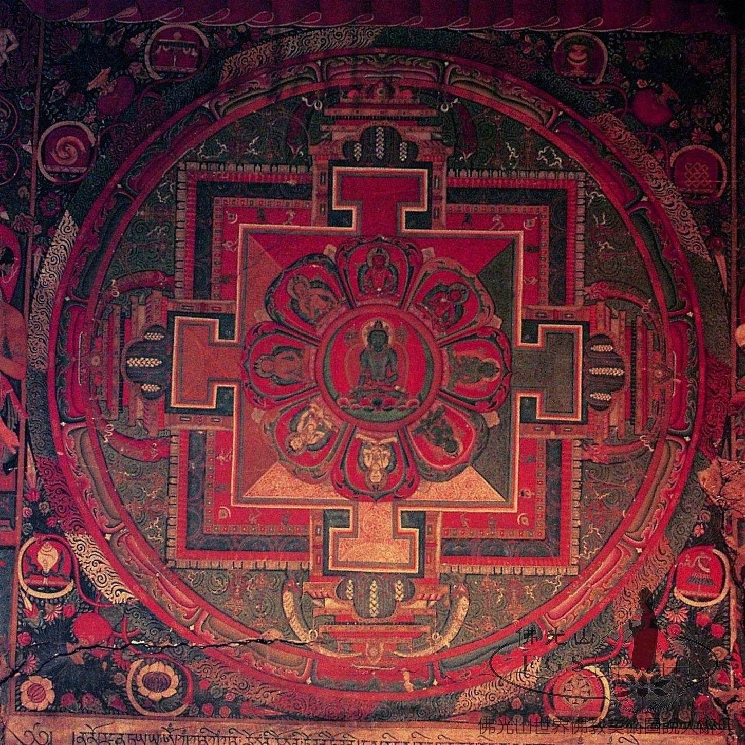 Shalu Monastery Central Hall Segoma Shrine Murals