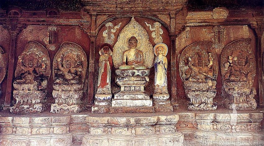 Shizhongshan Grottoes Niche 6