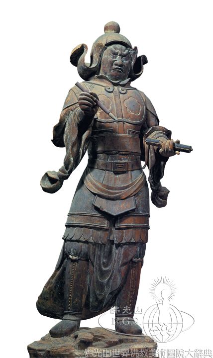 Toshodaiji Temple Golden Hall: Four Heavenly Kings