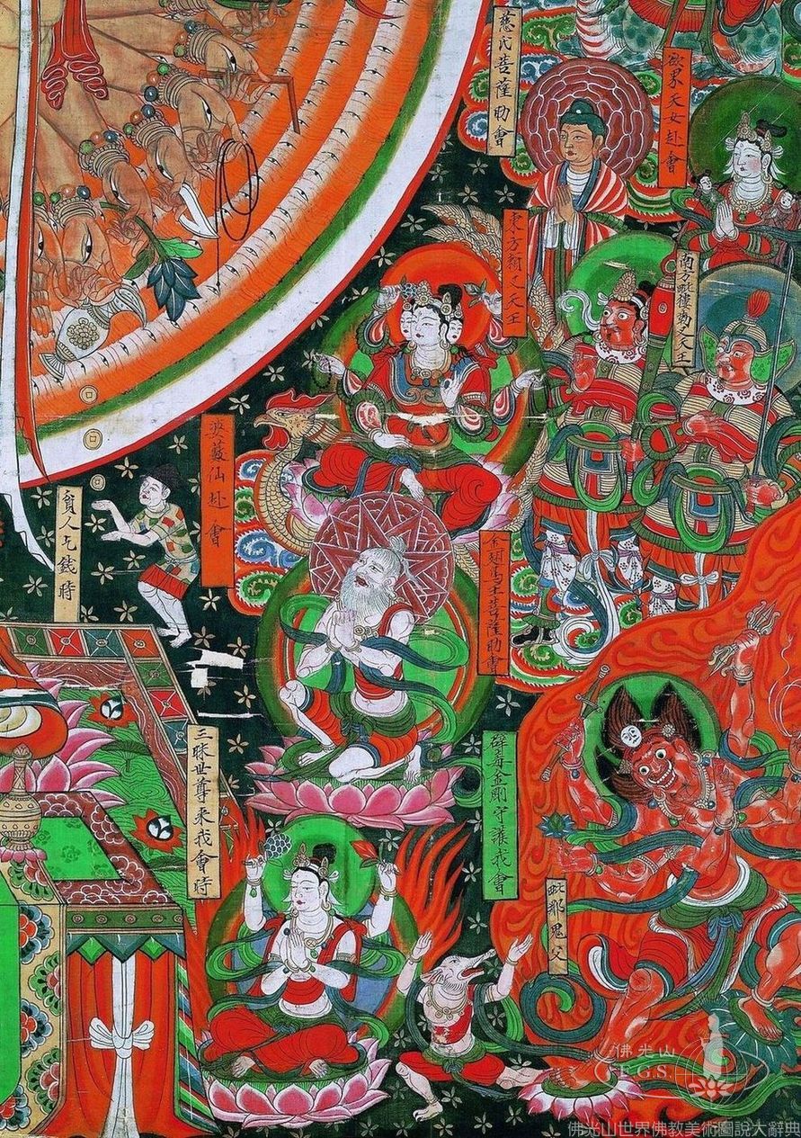 Mogao Cave 17: Thousand-Armed, Thousand-Eyed Avalokitesvara