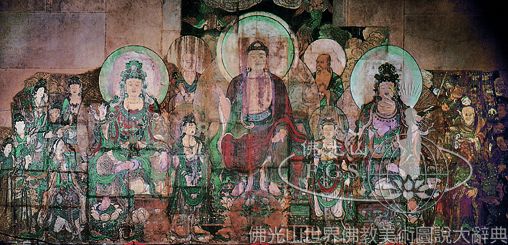 Xinghua Temple: Illustration of the Sutra on the Descent of Maitreya