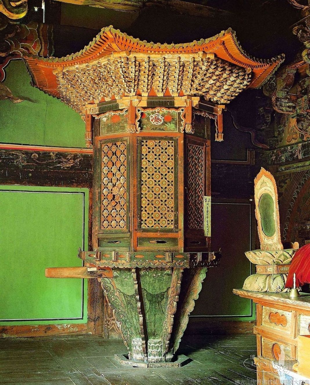 Yongmunsa Temple Great Canon Hall Revolving Sutra Cases