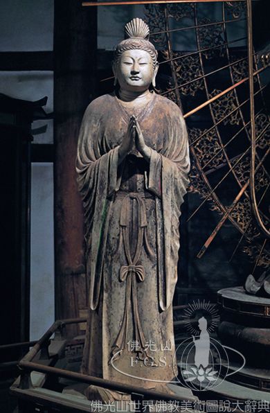 Todaiji Temple Lotus Hall: Suryaprabha and Candraprabha Bodhisattvas