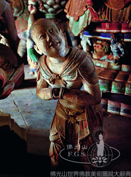 Wutaishan Nanchan Temple Main Hall: Samantabhadra Bodhisattva