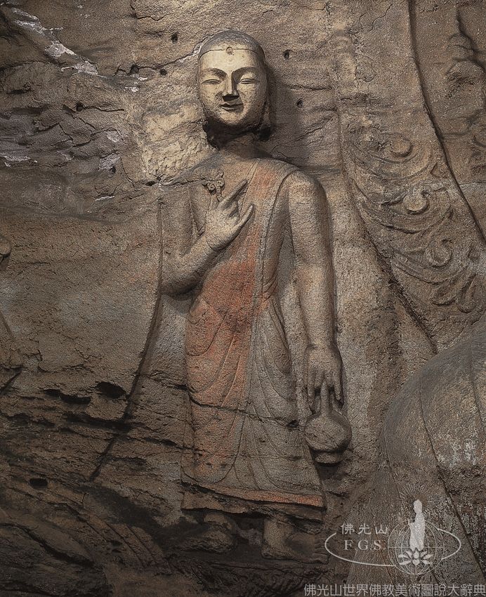 Yungang Grotto 18: Disciples